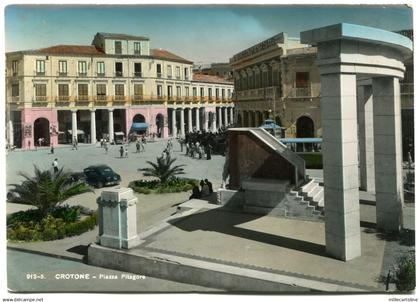 CROTONE, PIAZZA PITAGORA, 1955