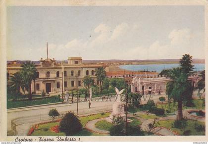 CROTONE: Piazza Umberto I  1942