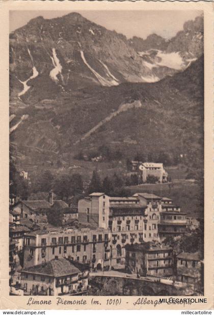 * LIMONE PIEMONTE - Albergo Europa 1949