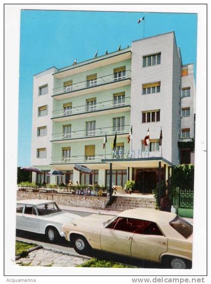 RICCIONE - Hotel Nevada, auto - cartolina FG C NV