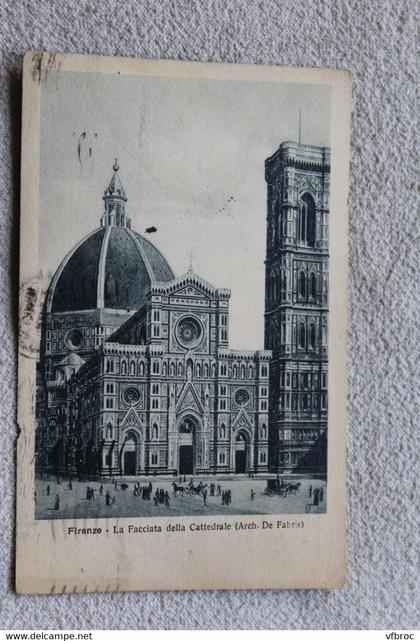 C501, Firenze, Florence, la facciata della cattedrale, Italie