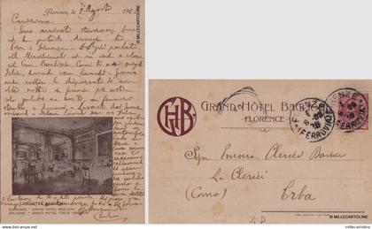 # FIRENZE - FLORENCE: HOTEL BAGLIONI                1908