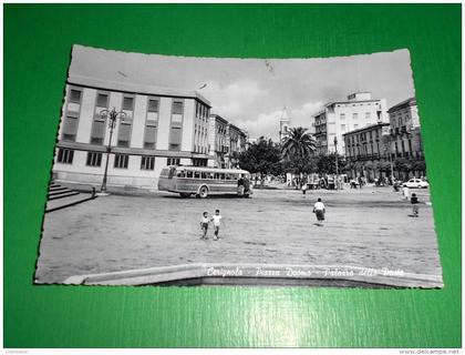 Cartolina Cerignola - Piazza Duomo - Palazzo delle Poste 1960 ca