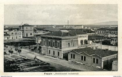 FOGGIA - STABILIMENTI INDUSTRIALI