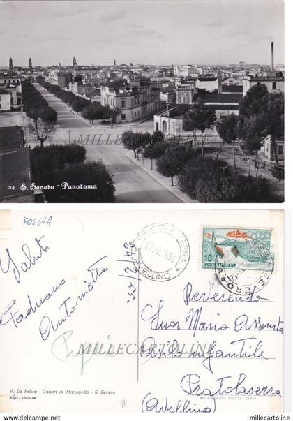 SAN SEVERO: Panorama   1956