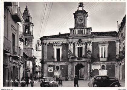 SAN SEVERO: Piazza Municipio   1957