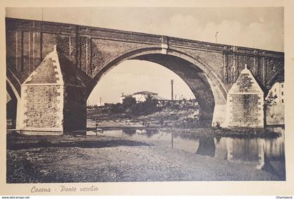 Cartolina - Cesena - Ponte Vecchio - 1958
