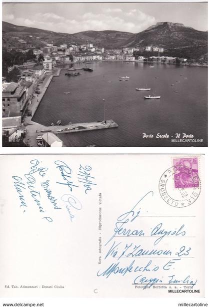 PORTO ERCOLE: IL PORTO    1962