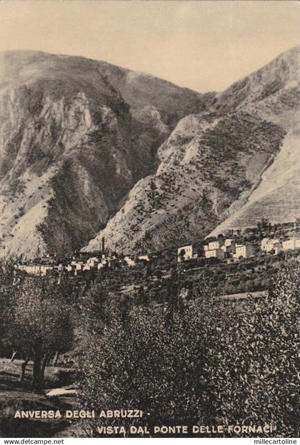 AVERSA - Vista dal Ponte delle Fornaci 1956