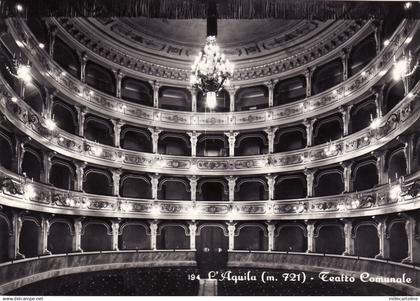 #L'AQUILA: TEATRO COMUNALE