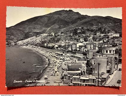 Cartolina - Levanto ( La Spezia ) - Casinò e Spiaggia - 1959