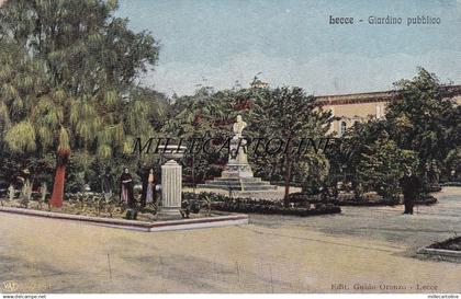 LECCE: Giardino Pubblico    1917