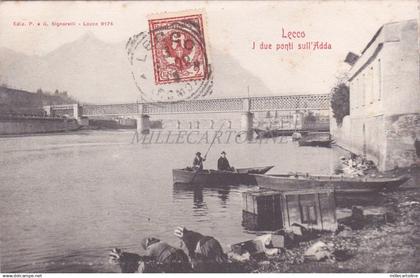 LECCO - I Due Ponti sull'Adda 1902