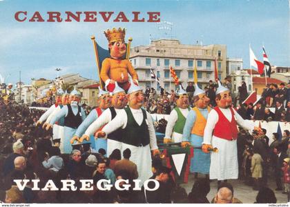 CARNEVALE DI VIAREGGIO - Re Carnevale, Cartolina