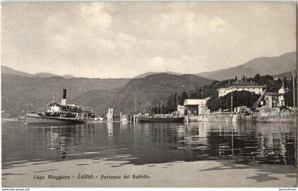 Luino - Partenza del Battello