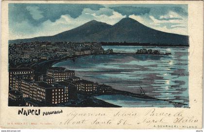 CPA AK NAPOLI Panorama CAMPANIA ITALY (15085)