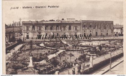 MATERA: Giardini Pubblici