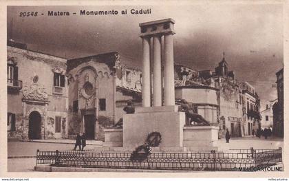 # MATERA: MONUMENTO AI CADUTI