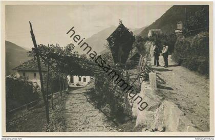 Merano - Motivo con Castello Tiolo - Foto-AK - Editore Leo Baehrendt Merano 1928