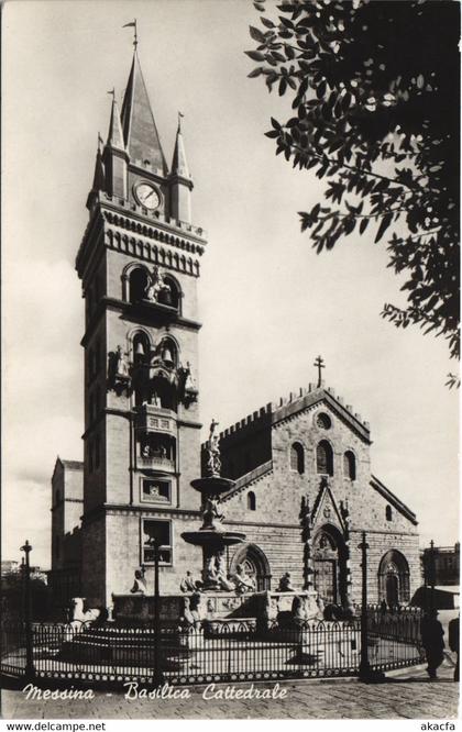 CPA Messina Basilica Cattedrale SICILIA ITALY (809392)