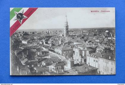 Cartolina Modena - Panorama - 1922