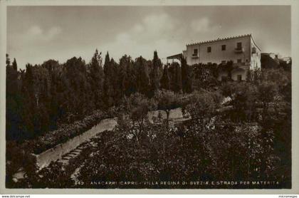 ANACAPRI - Villa Regina di Svezia Estrada per Materita