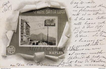 NAPOLI - Naples: Grand Hotel Santa Lucia   1907