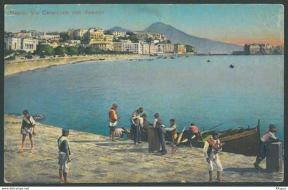 NAPOLI vintage postcard Naples Italy