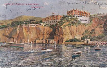 SORRENTO - Hotels Loreley & Londres 1915