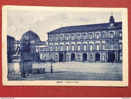 Cartolina - Napoli - Palazzo Reale - 1923