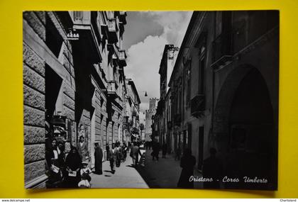 Cartolina Oristano Corso Umberto 1953