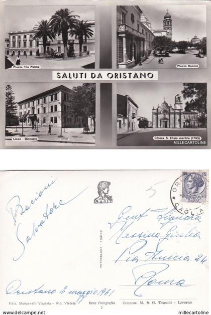 # ORISTANO: SALUTI DA -    1961