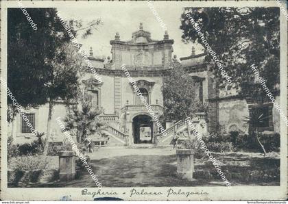 ab785  cartolina bagheria  palazzo provinciale  provincia di palermo