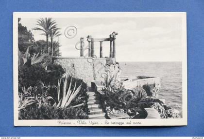 Cartolina Palermo - Villa Igiea - Le terrazze sul mare - 1910 ca.