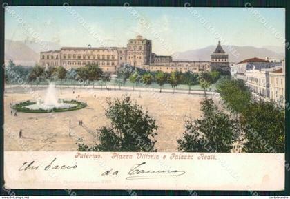 Palermo Città Palazzo Reale cartolina KVM0374