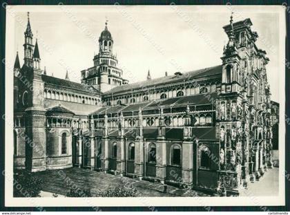 Pavia Certosa di Pavia Foto FG cartolina KV7285