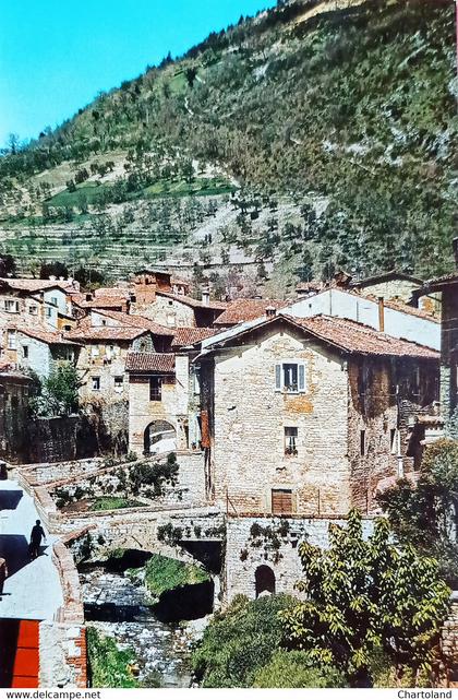 Cartolina - Gubbio ( PG ) - Via Toschi Mosca - 1965 ca.