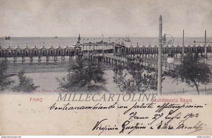 FANO: Stabilimento Bagni   1902