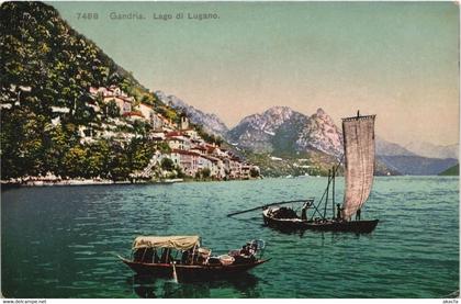 CPA Gandria Lago di Lugano PIEMONTE ITALY (809173)