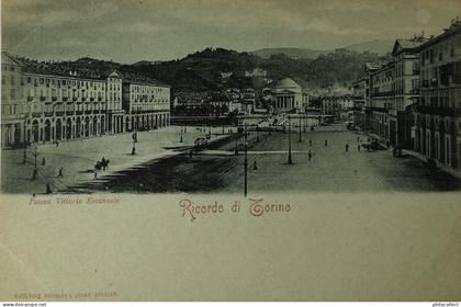 Torino // Ricordo di // Piazza Vittorio Emanuele ca 1899