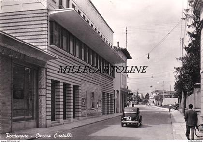 PORDENONE:  Cinema Cristallo    1952