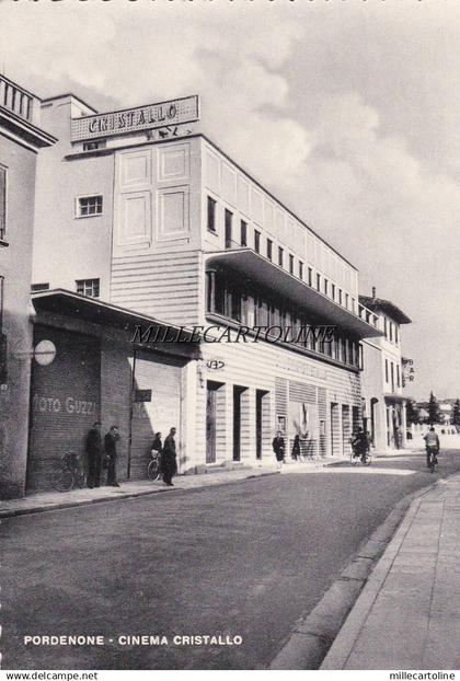 PORDENONE:  Cinema Cristallo   1958