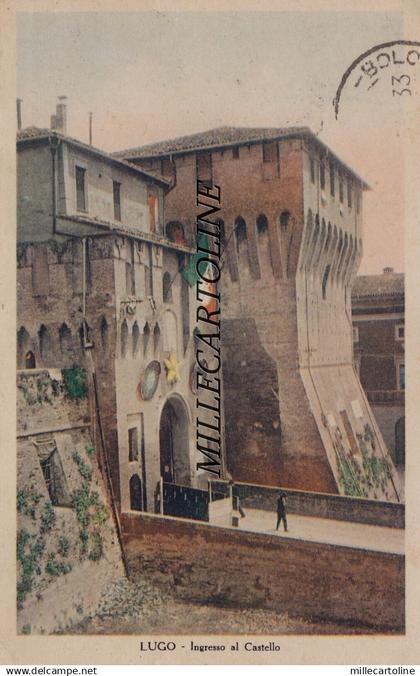 LUGO:  Ingresso al Castello     1933