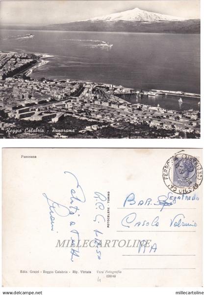 REGGIO CALABRIA: Panorama  1959