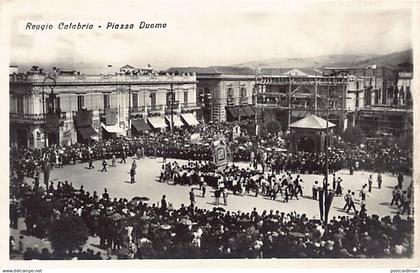 REGGIO CALABRIA - Piazza Duomo