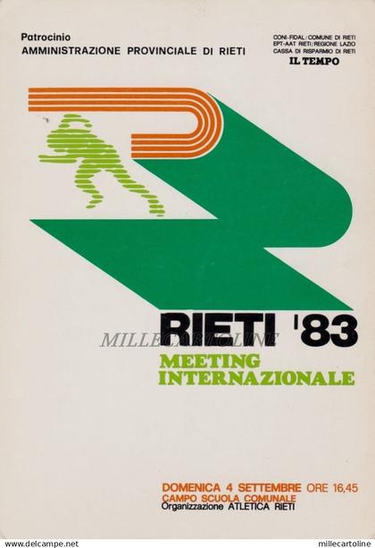 RIETI: Meeting Internazionale  1983