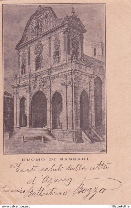 * SASSARI - Duomo 1900