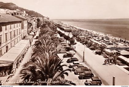 Cartolina - Riviera delle Palme - Finale Ligure - Viale delle Palme - 1960 ca.