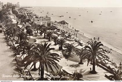 Cartolina - Riviera delle Palme - Loano - Viale delle Palme - 1959