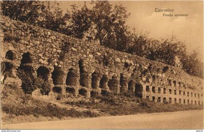 CPA Taormina Tombe saracene SICILIA ITALY (809182)